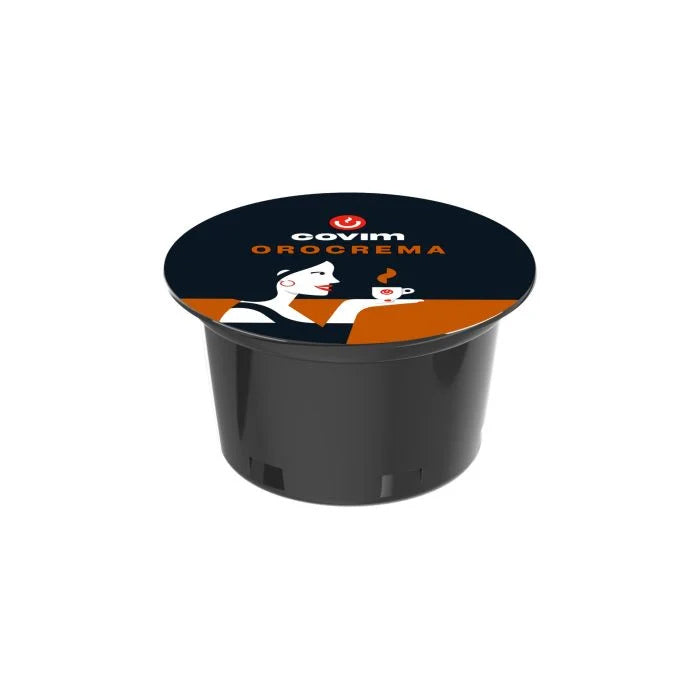 100 Capsules Orocrema - COVIM compatible avec la machine Lavazza BLUE