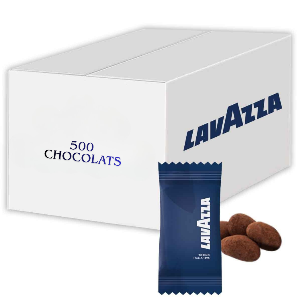 Boîte Distributrice Lavazza Amande Cacaotée Chocolat – 500 Chocolats