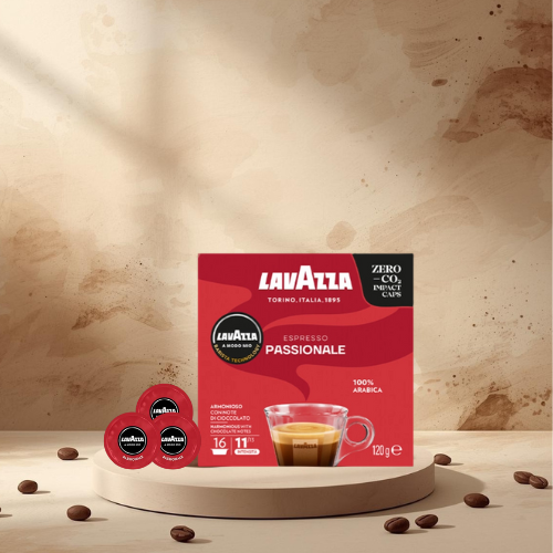 256 capsules café A Modo Mio Passionale - LAVAZZA