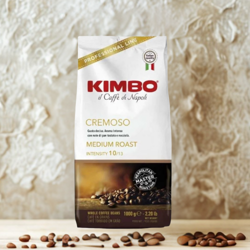1 kg Café en grain CREMOSO - KIMBO