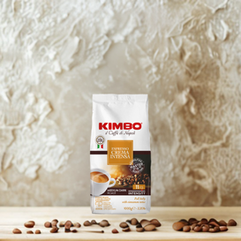 1 kg Café en grain Crema Intensa - KIMBO