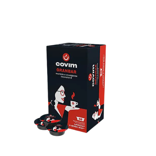 48 capsules Covim Ora Granbar compatibles machines Lavazza A Modo Mio - COVIM