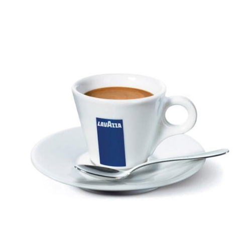 12 Tasses et sous-tasses Espresso Porcelaine 70ml - Lavazza
