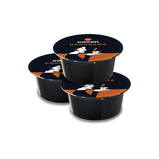 600 Capsules Orocrema - COVIM compatibles avec le système Lavazza Firma