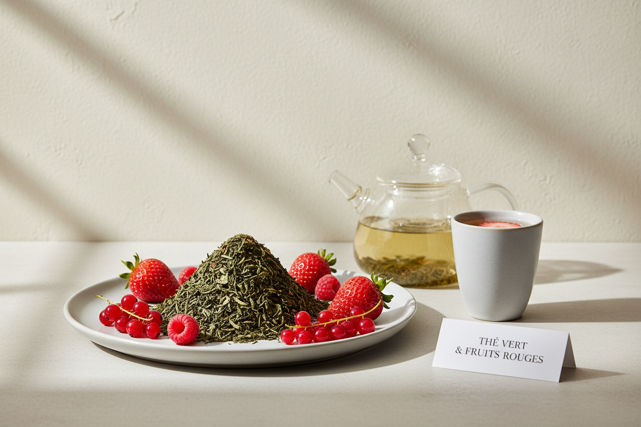 15 Capsules Lavazza Blue Compatible Inspiration Thé Fruits Rouges