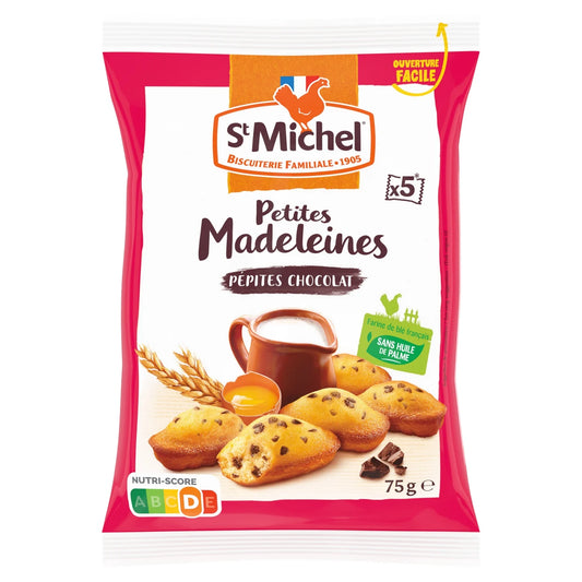 Madeleines Pépites De Chocolat ST MICHEL- ST MICHEL