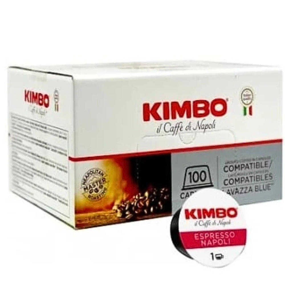 100 Capsules Compatibles Lavazza Blue - KIMBO