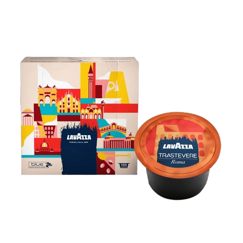 100 Capsules BLUE TRASTEVERE Roma  - LAVAZZA