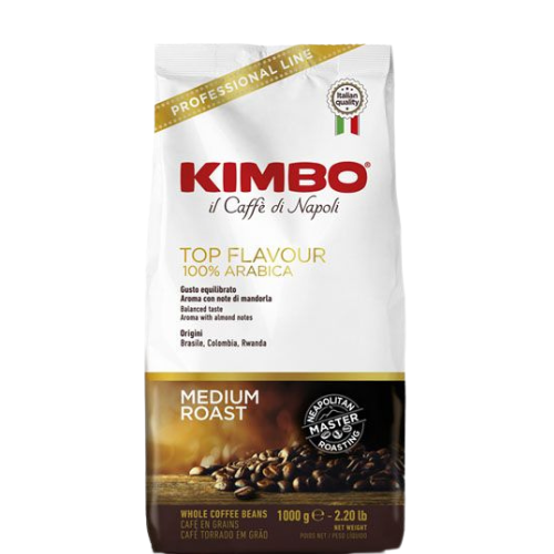 1 kg Café en grain Top Flavour - KIMBO
