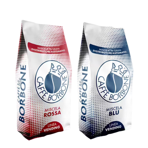 2 x 1 kg - Café en grain - Pack duo Red & Blue Vending - CAFFÈ BORBONE