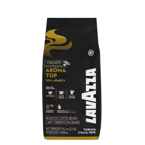 1 kg Café en grain Aroma Top - LAVAZZA