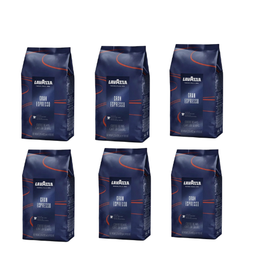 6 x 1 kg Café en grain GRAN ESPRESSO - LAVAZZA