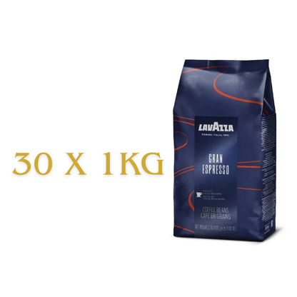 30 x 1 kg Café en grain GRAN ESPRESSO - LAVAZZA
