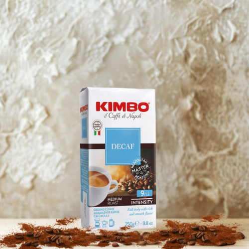 250 g Café moulu Decaffeinato - KIMBO