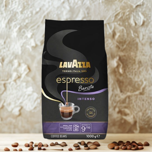 1 kg Café en grain Espresso Barista INTENSO - LAVAZZA