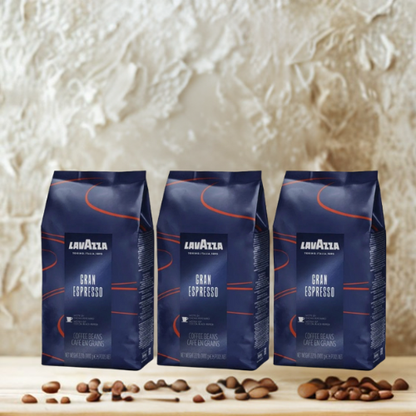 3 x 1 kg Café en grain GRAN ESPRESSO - LAVAZZA