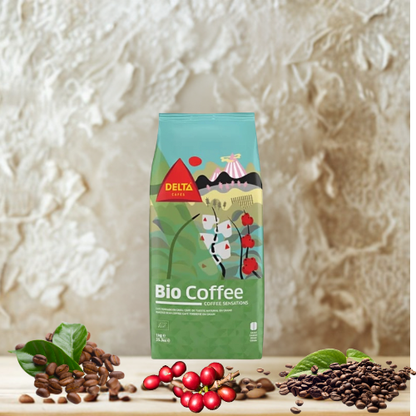 1 kg Café en grain BIO COFFEE- DELTA