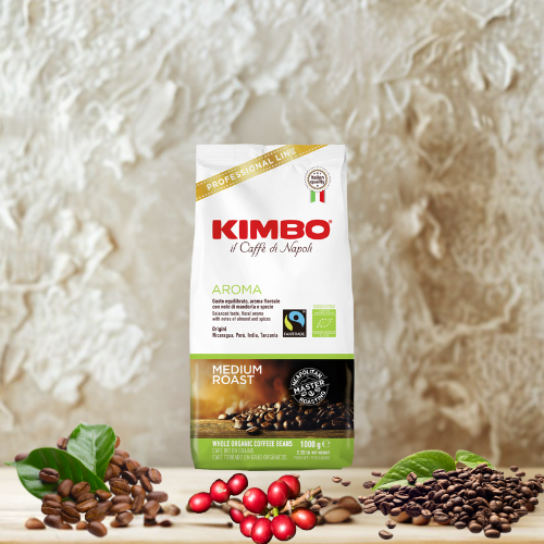 1 kg Café en grain Bio - KIMBO