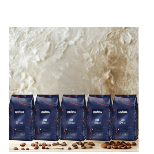 6 x 1 kg Café en grain GRAN ESPRESSO - LAVAZZA