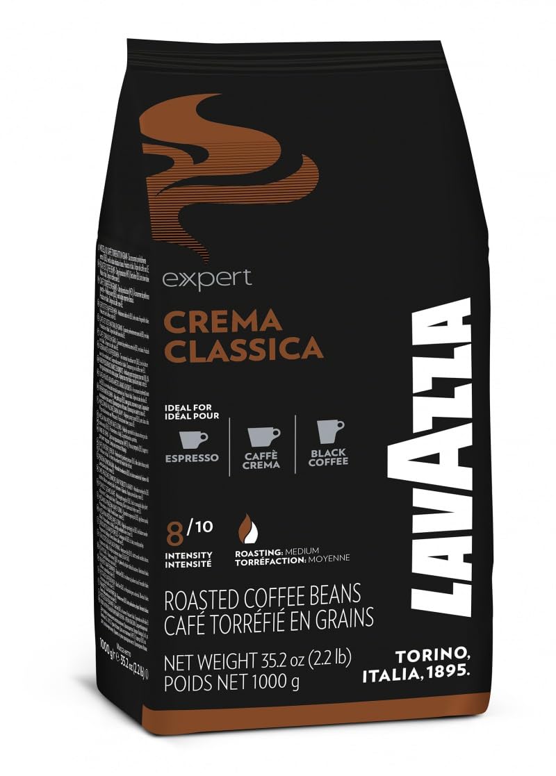 1 kg Café en grain Crema Classica  - LAVAZZA