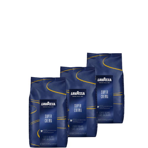 3 kg Café en grain Super Crema - LAVAZZA