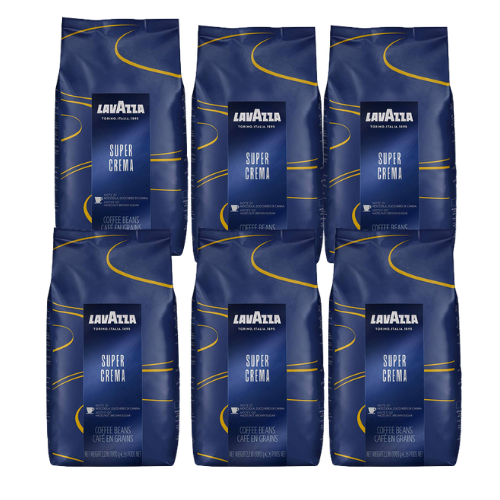 6 kg Café en grain Super Crema - LAVAZZA