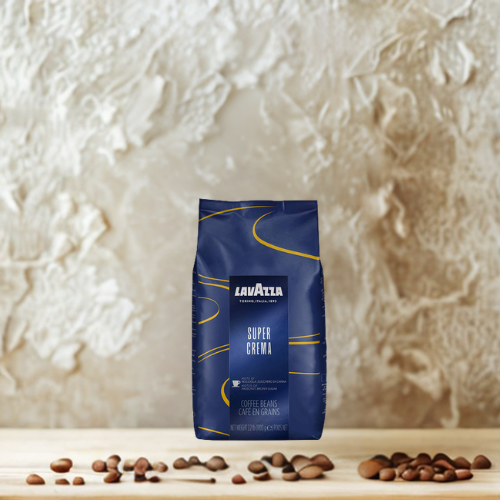 1 kg Café en grain Super Crema - LAVAZZA