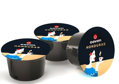 100 Capsules Honduras - COVIM compatible avec la machine Lavazza BLUE