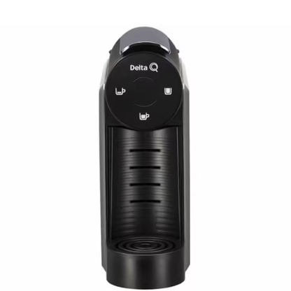 Machine à café capsules Delta Q Mini Qool - Grise + 120 capsules Delta Q offertes