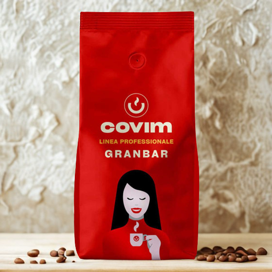 1 kg Café en grain Granbar - COVIM
