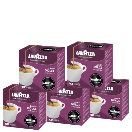80 capsules café A Modo Mio Lungo Dolce - LAVAZZA