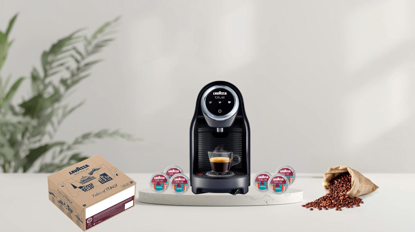 100 Capsules BLUE TALES OF NAPOLI - Lavazza
