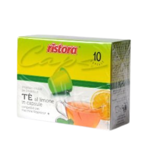 10 Capsules Thé Citron compatibles Nespresso - RISTORA