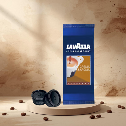 100 Capsules Espresso Point - Crema & Aroma Espresso - LAVAZZA