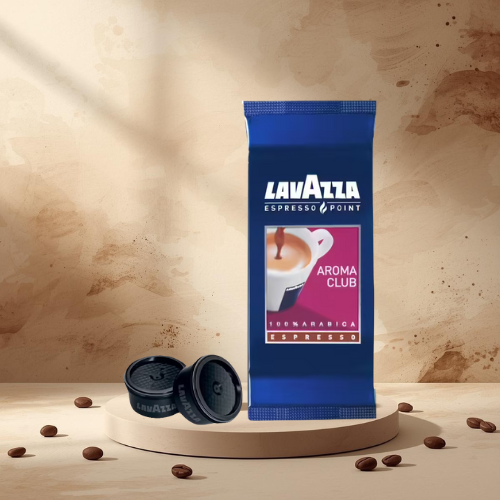 100 Capsules Espresso Point - Aroma Club Espresso - LAVAZZA