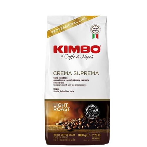 1 kg Café en grain Crema Suprema - KIMBO