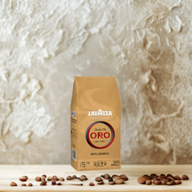 1 kg Café en grain Qualità Oro - LAVAZZA
