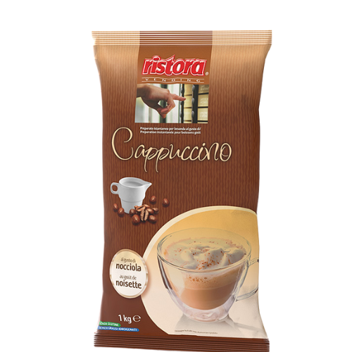1 Kg Boisson instantanée cappuccino noisette - Ristora