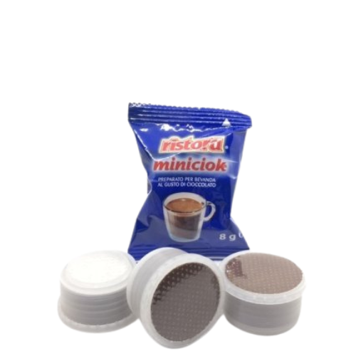 25 Capsules Miniciok Ristora chocolatée compatibles Lavazza Point - RISTORA