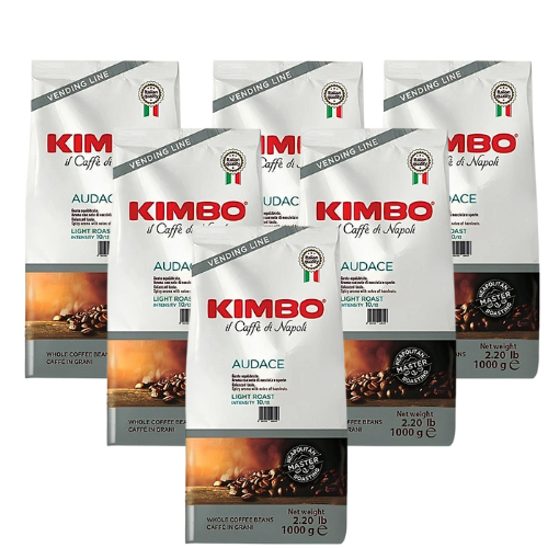 6 x 1 kg Café en grain Audace - KIMBO