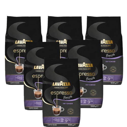 6 x 1 kg Café en grain Espresso Barista INTENSO - LAVAZZA