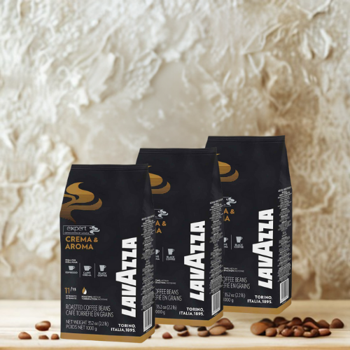 3x1 kg Café en grain Crema & Aroma - LAVAZZA