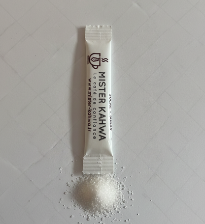 Lot Bûchettes de Sucres - 1000 bûchettes - Mister Kahwa