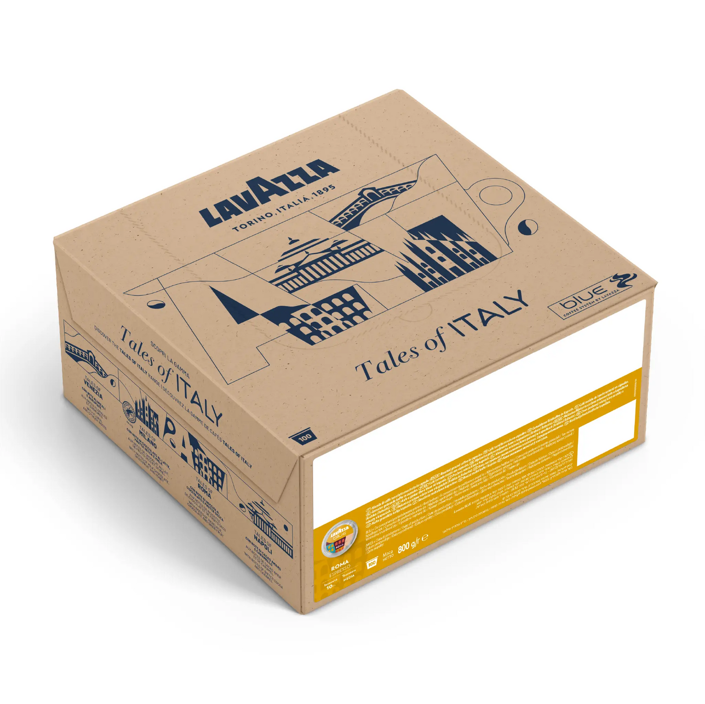 100 Capsules BLUE TALES OF ROMA - Lavazza