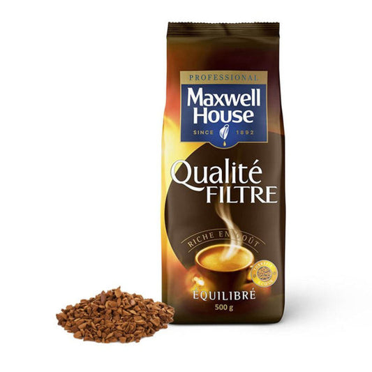 500g Café soluble Qualité Filtre – Maxwell House