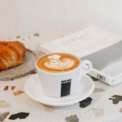 6 Tasses et sous-tasses Cappuccino Porcelaine 160 ml - Lavazza