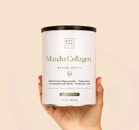 Collagène Matcha avec Magnésium & Acide Hyaluronique – 300 g - Matcha & CO