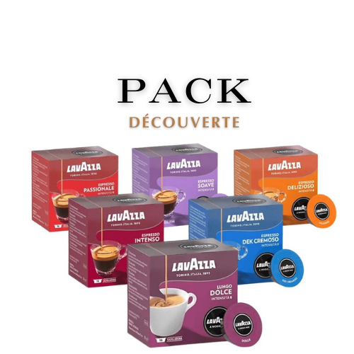 Pack Découverte 6 x 16 Capsules A Modo Mio - LAVAZZA