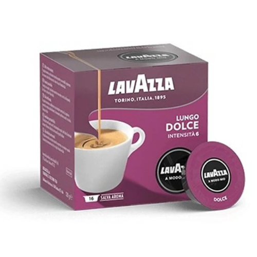 16 capsules café A Modo Mio Lungo Dolce - LAVAZZA