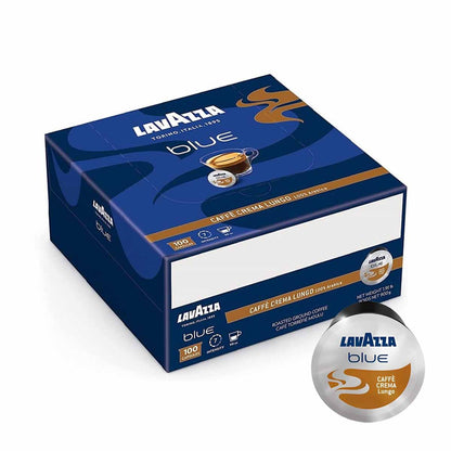 100 Capsules BLUE CREMA Lungo  - LAVAZZA